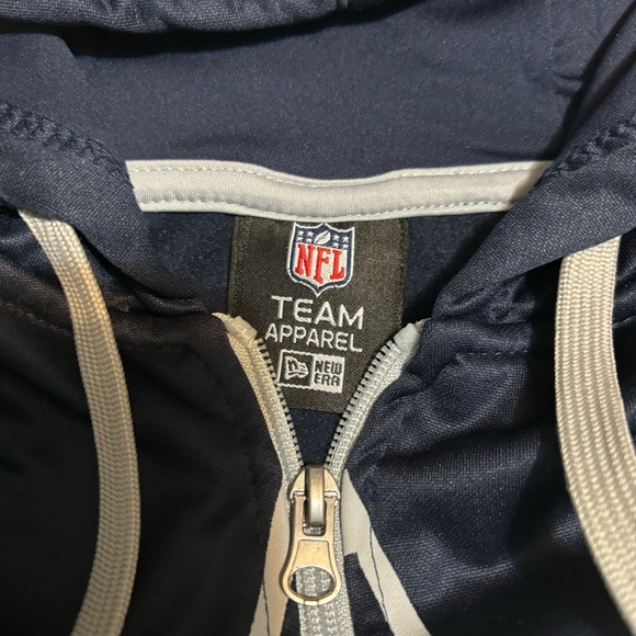 New Era Men’s Dallas Cowboys Combine Training Full Zip Jacket Hoodie Sz S - Picture 5 of 6